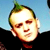 Animated contact sheet showing two frames of a person with green-tipped mohawk against blue sky, alongside CoolBuddy.com logo on teal background and gray transparency area.