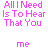 A 3x2 contact sheet of six animated frames showing a pink text-based animation with the phrase "All I Need Is To Hear That You Love Me" and a heart symbol, displayed on a white background.