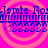 A static digital image with a bright pink background featuring four identical circular patterns, each containing blue text and symbols.