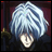 Pixelated anime-style character with light blue hair and dark clothing on left, next to stylized text "Anime IM" and "com" on black background.