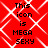 Red background with white geometric lines and black text reading "This icon is MEGA SEXY" in four identical quadrants.