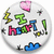 Circular icon with white background featuring 'I heart!' text, pink heart, yellow lightning bolt, blue cloud, and green exclamation mark.