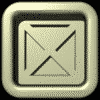 square icons with beige borders and black backgrounds, some displaying blue text fragments like 'AN', 'NI', 'IM', 'MF' in a stylized font