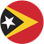 Circular red icon with black and yellow triangular sections containing a white star on the left side.