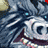 Pixelated static icon depicting a stylized character with dark hair and light-colored clothing against a blue-toned background with scattered light effects.