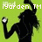 Pixelated image of a dark silhouette holding a glowing object against a green background with 'iyarden TM' text at top.