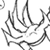 Static grayscale pixel art icon with abstract flowing lines and curved shapes on a white background, appearing as an incomplete or stylized character design.