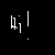 Four quadrant displays pixelated 'Hi!' text in white, purple, cyan, and gray backgrounds with distinct color variations per section