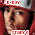 Animated contact sheet of a person wearing a silver helmet and red hood with repeated text overlays in various states across 14 frames.