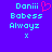 Pixelated text and symbols on a solid purple background with cyan and pink elements.