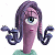 A pixelated cartoon character with purple hair and a long neck on the left, next to green text reading "Original Icons .com" on a dark green background.