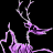 Animated purple and white skeletal figure with branching limbs against black background, green text 'OriginalIcons.com' on right side.