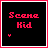 Red text 'Scana Kid' on black background with animated white pixel elements in various positions across frames.