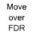 identical pixelated faces with red hearts, accompanied by text reading "Move over FDR There's a new boy in town"