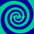 Four identical spiral patterns arranged in a , each containing the text 'jaine' at its center