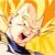 Pixelated figure with closed eyes and open mouth against a yellow-orange gradient background.