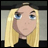 Pixelated image of a character with long blonde hair and blue eyes, next to text reading 'AnimeIM' and 'com' on a black background.