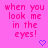 Pixelated pink text on a solid pink background with two blue heart icons below the text.