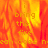 Animated fire background with yellow text reading 'i bring the fire' and 'neon does n' in pixelated style.