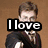 Four- with text overlays: top-left 'I love', top-right 'Harry', bottom-left 'Potter' over character images, bottom-right empty