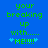 Green pixelated text on blue background reads 'your breaking up with....' with 'ME!!!' below, flanked by light blue heart symbols.