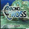 Chrono Cross game scenes with characters, magical effects, and text overlays including 'THE CLOCK RESTARTS AT 1999' and 'CHRONO CROSS' logo.