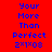 Red background with blue text reading 'Your More Than Perfect 2*1*08' in three , alternating black and red horizontal bands across the
