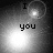 Four grayscale show 'I' and 'you' text with a moving light spot; the top-left has an additional circular outline around the light
