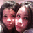 Two identical pixelated faces side-by-side with red text reading BestFriends above and Forever below, showing slight facial expression changes.