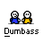 A 5x4 contact sheet of pixel art frames showing two stick figures in blue and yellow outfits with neutral expressions, arranged left-to-right top-to-bottom on a gray background.