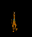 Animated cartoon dog with brown fur and turquoise collar in multiple poses against black background.