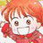 A 48x48 pixel buddy icon featuring a cartoon character with orange hair and red clothing on the left, paired with text reading "Anime IM" and "com" on a black background to the right.
