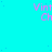 Cyan background with repeating pink text 'Vint Ch' and scattered blue dots, partially cropped on the right.