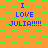identical pixelated icons with orange and green checkered backgrounds displaying blue text "I LOVE JULIA!!!" in varying punctuation counts
