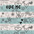 Animated contact sheet of 25 frames showing a repeating pattern with alternating text and symbols on a gray background.