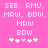 Pixelated text and symbols on a pink background with animated heart variations.