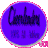 Purple circular icon with pink border displaying 'Candybaby' text and smaller 'PMS 6.7.2004' below, on gray background.