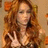 A pixelated image of a person with long red hair and a bow, next to a bright pink background with pixelated text.