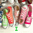 four showing a sequence where text changes from 'I' to 'Love' and then 'Converses', with static background elements