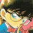 A pixelated anime-style character with dark hair and blue eyes appears on the left side of a contact sheet, while the right side displays stylized text "Anime IM" above smaller text "COM" against a black background.