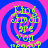 Four identical display a blue and pink spiral background with green text reading "I'm still on the air" in pixelated font