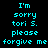 A static digital image displays repeated cyan text on a black background with a gray rectangle in the bottom-right corner.