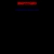 Two horizontal pixelated bars on a black background, one red above a blue bar.