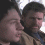 Two people in a close-up pose with one person's face partially visible on the left, the other person's face on the right, and text below reading 'Andrew & Ephram Brown' in a stylized font.