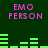 Pixelated green background with pink text and green bar graphs, showing animated bar graph changes across two of text