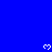 Static blue background with six white pixelated heart shapes arranged in two above a gray rectangular block