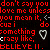 Red text on black background repeats phrases with heart symbols, featuring partial white text and a gray rectangle in the lower right.