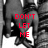 Black-and-white image of a person in a suit with red text reading DON'T LET ME GO ANYWHERE WITHOUT YOU overlaid in four sections.