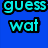 Pixelated text and patterned background divided into six colored sections with partial words forming a phrase.
