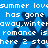 Blue background with repeating white text and dark blue snowflake-like shapes, animated to shift positions.